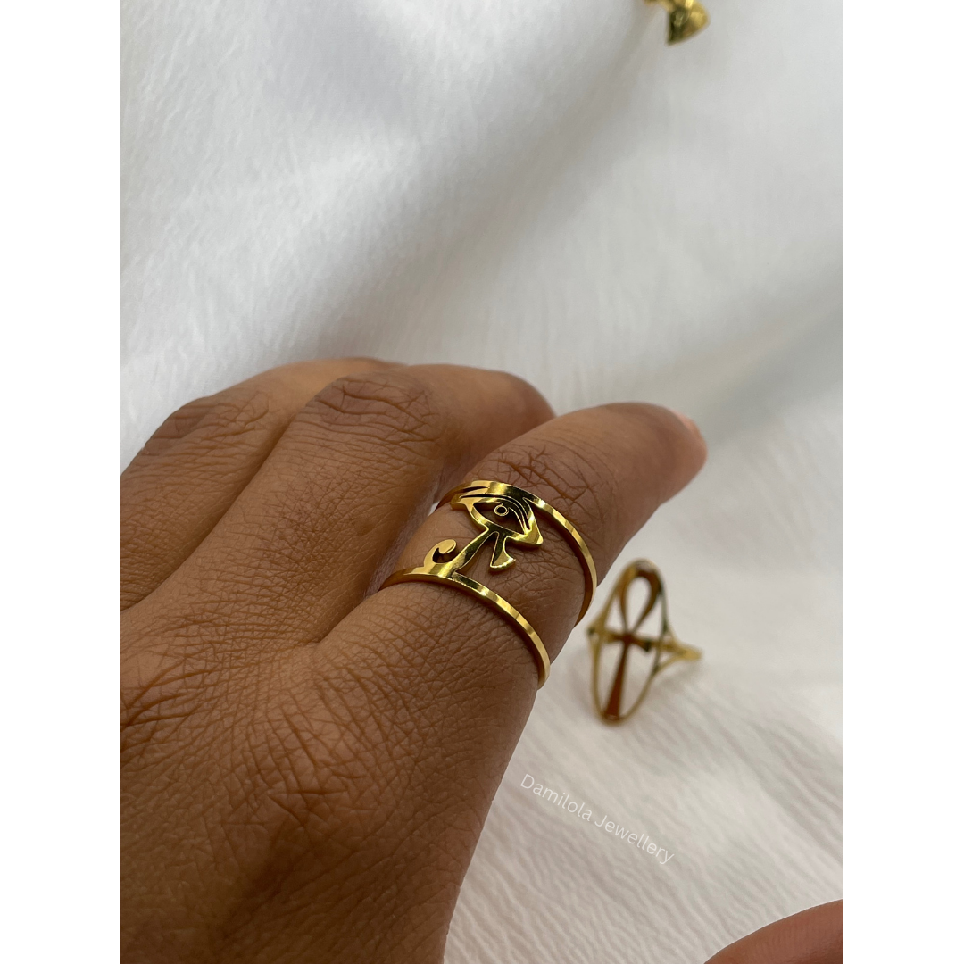 Eye of Horus Ring