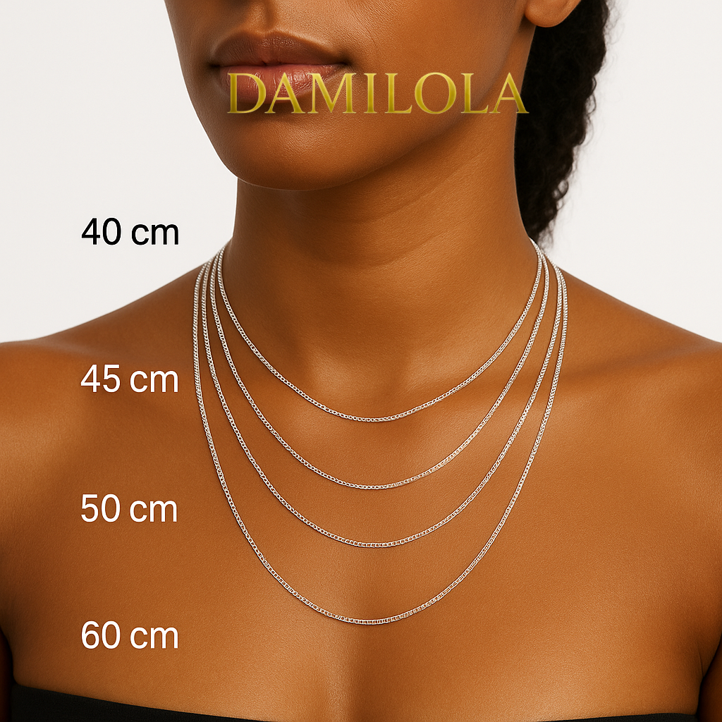 Jamaica Necklace '14 Parish’- Gold/Silver