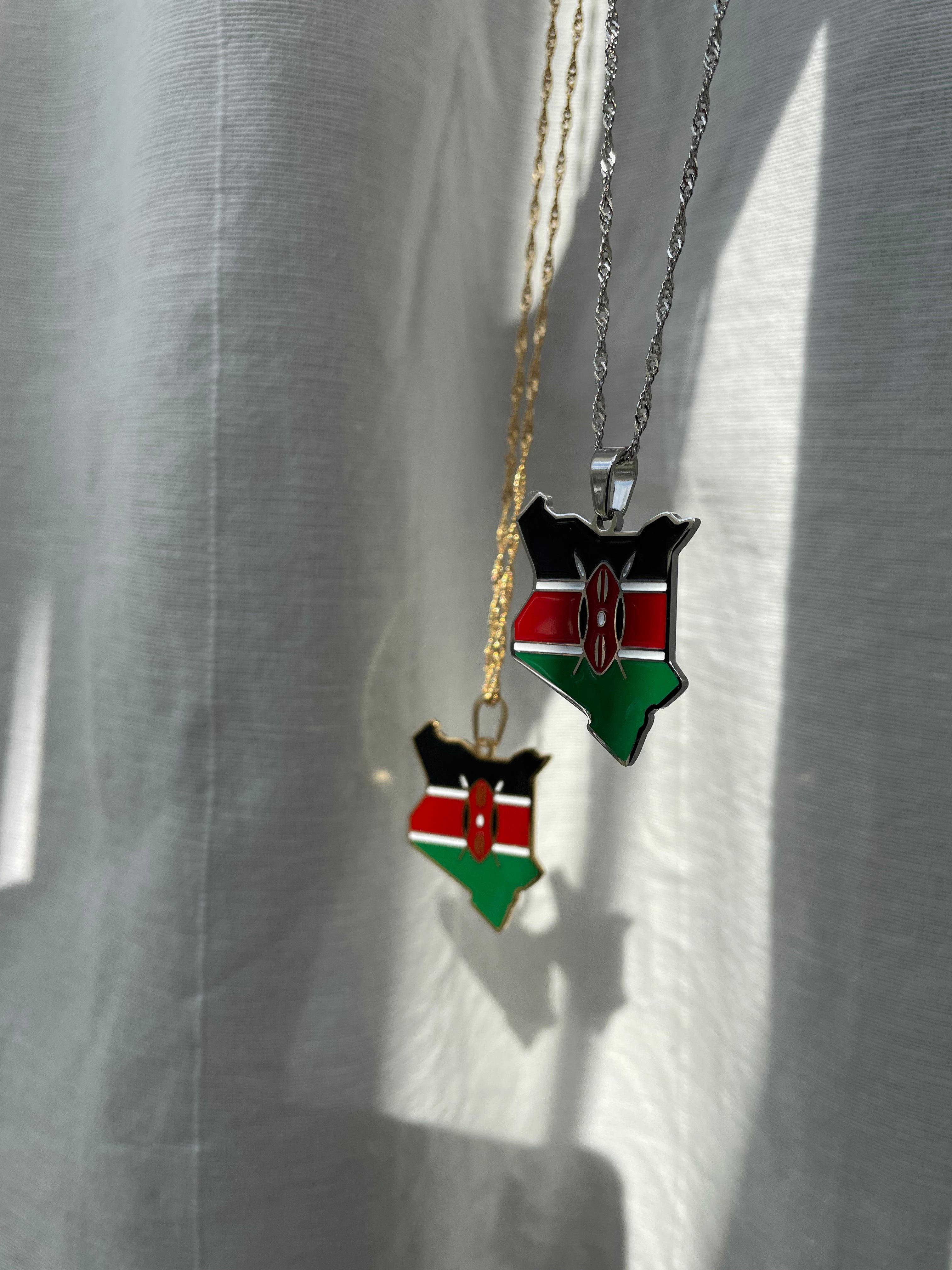 Kenya Flag Necklace