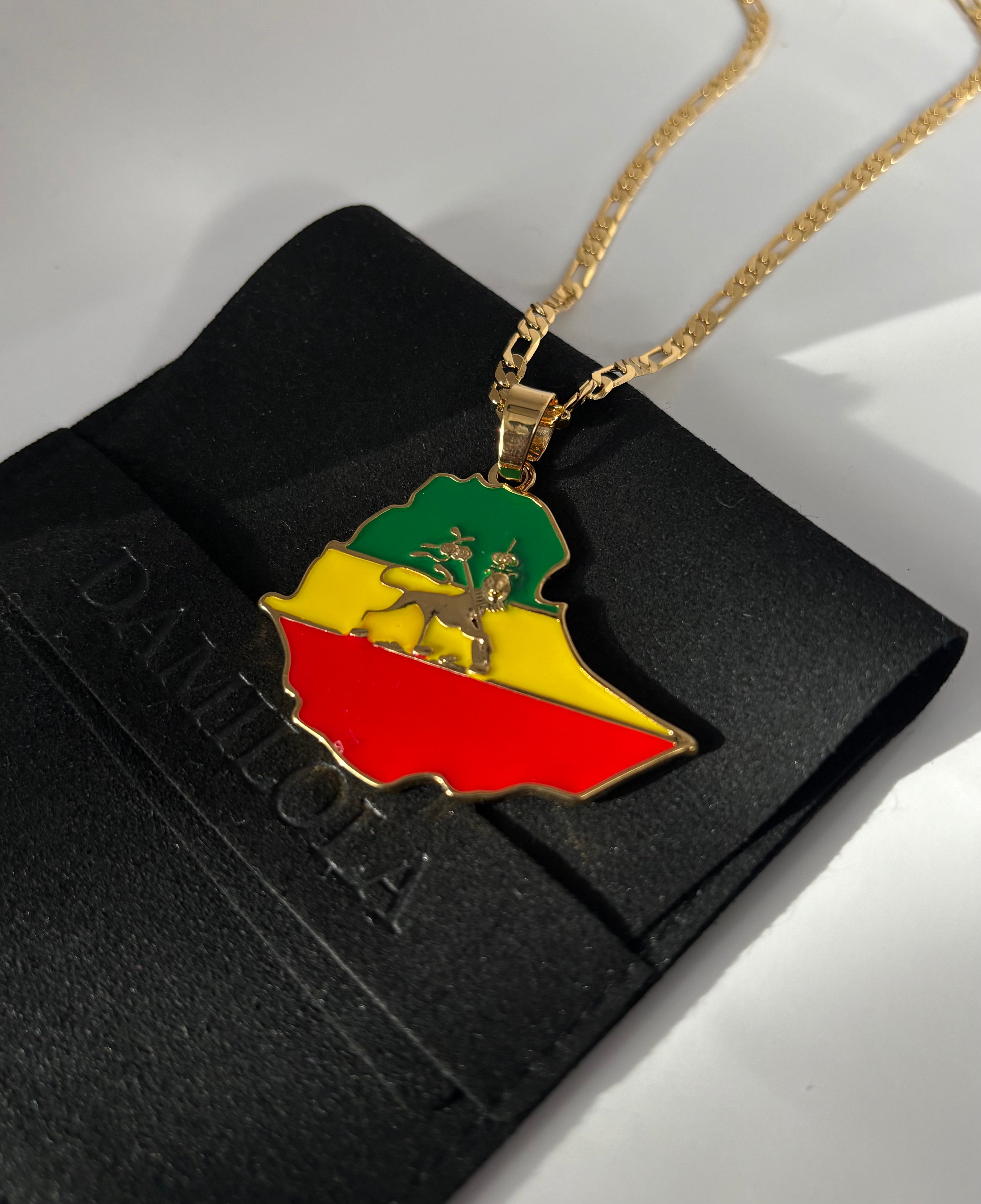 The Rasta Flag - Lion Of Judah Necklace