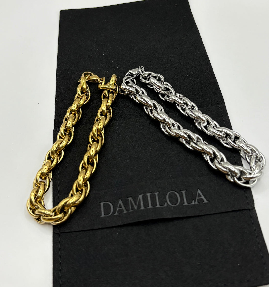 Extra Chunky Rope Bracelet - Gold/Silver