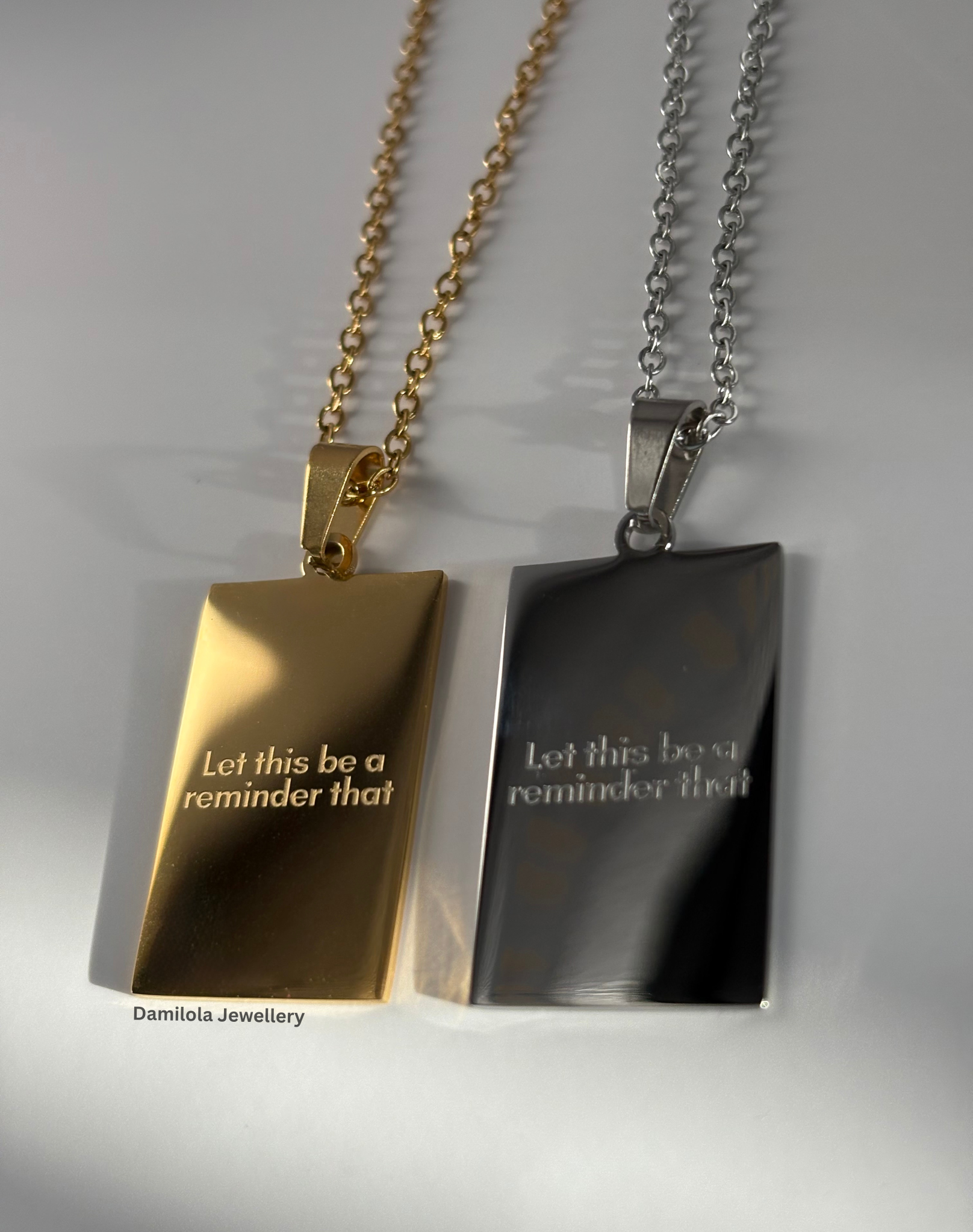 Uplifting comfort empower necklace pendant gift jewellery you’re not alone 
