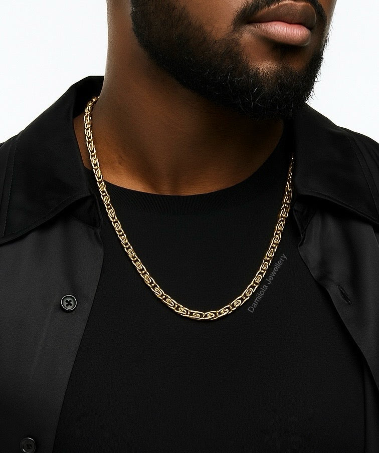 New ‘Interlocked’ Neck Chain - Silver/Gold