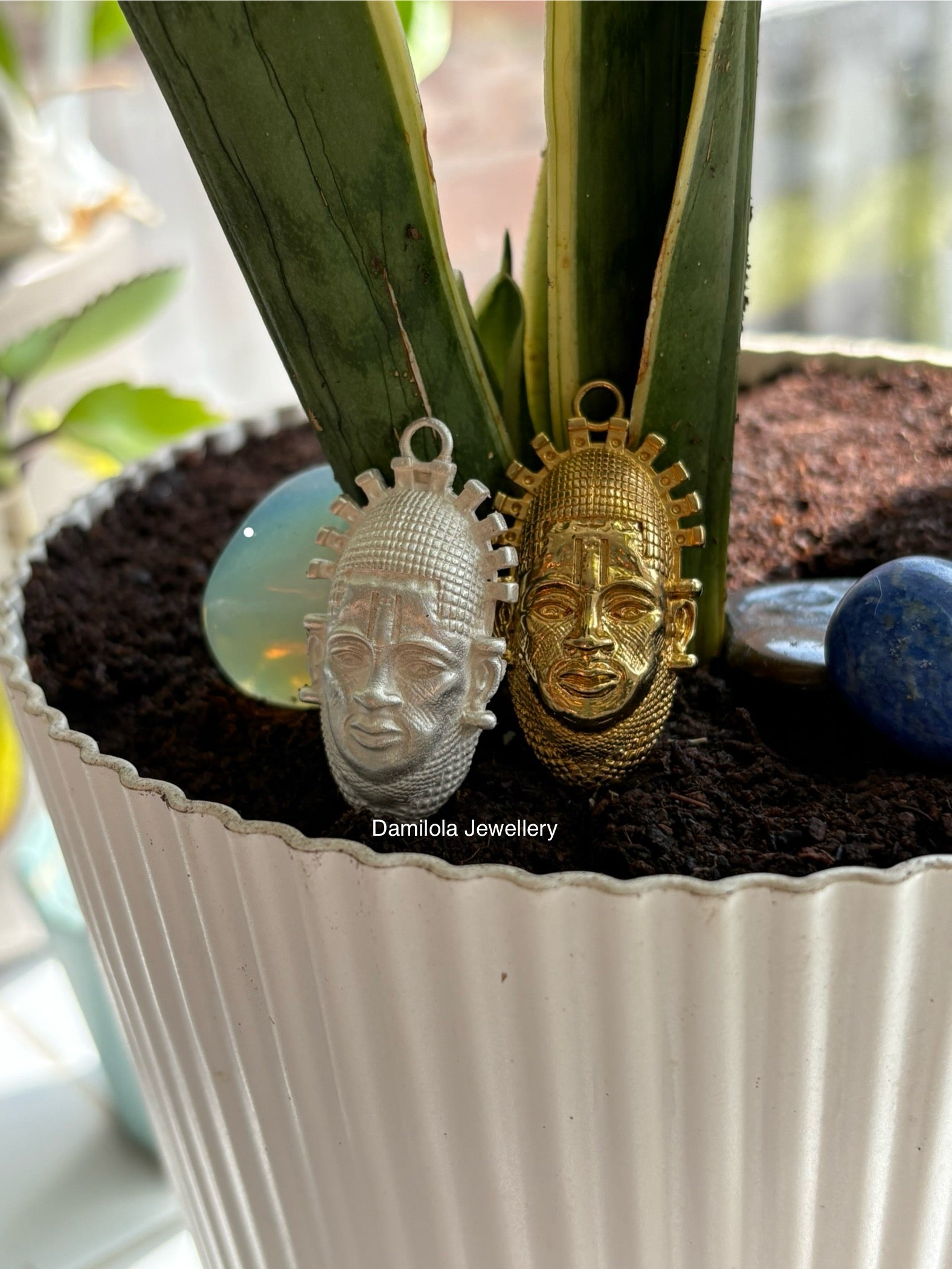 Sterling Silver ‘The Benin Mask’