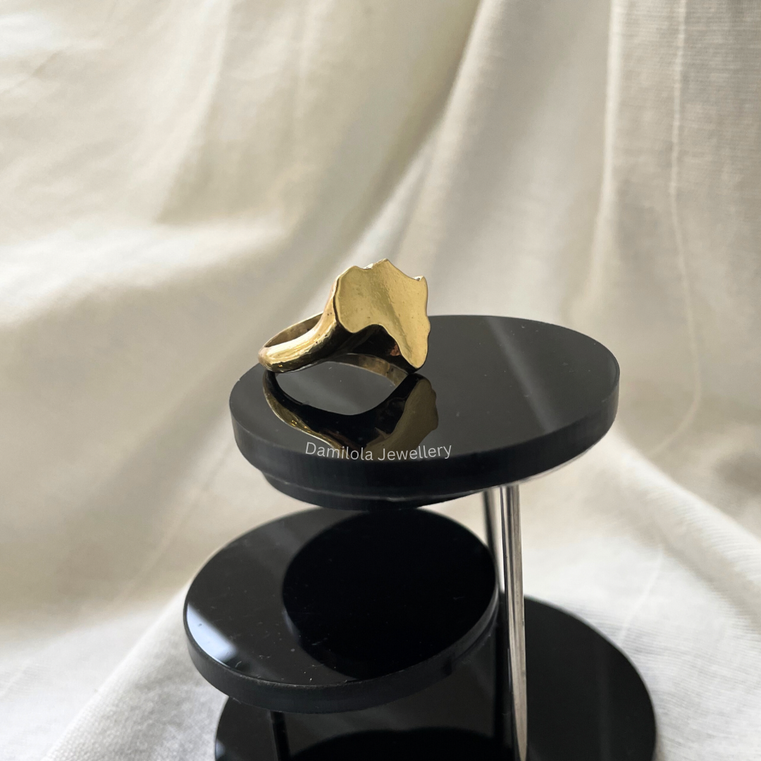 Africa Ring ‘Jaja’ - 9/14/22k Gold