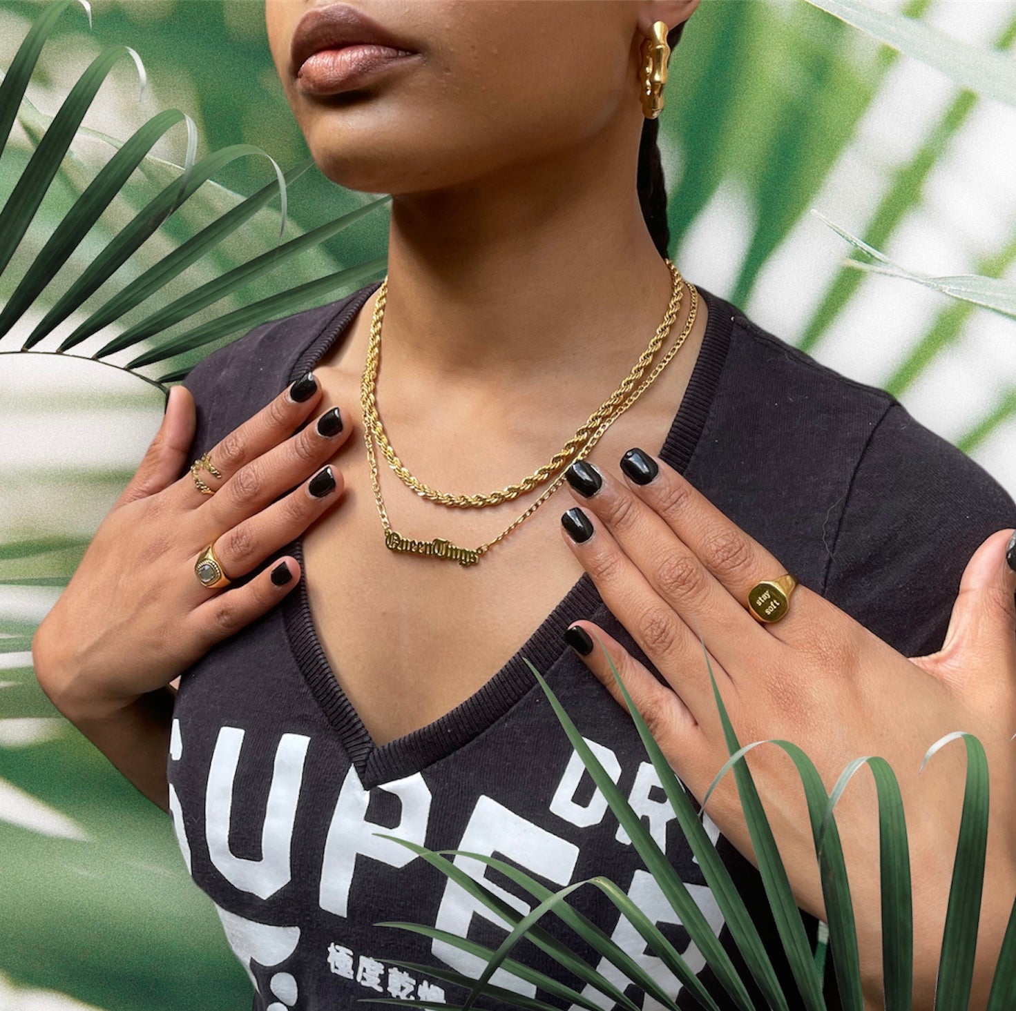 ‘Queen Energy’ Necklace - Gold