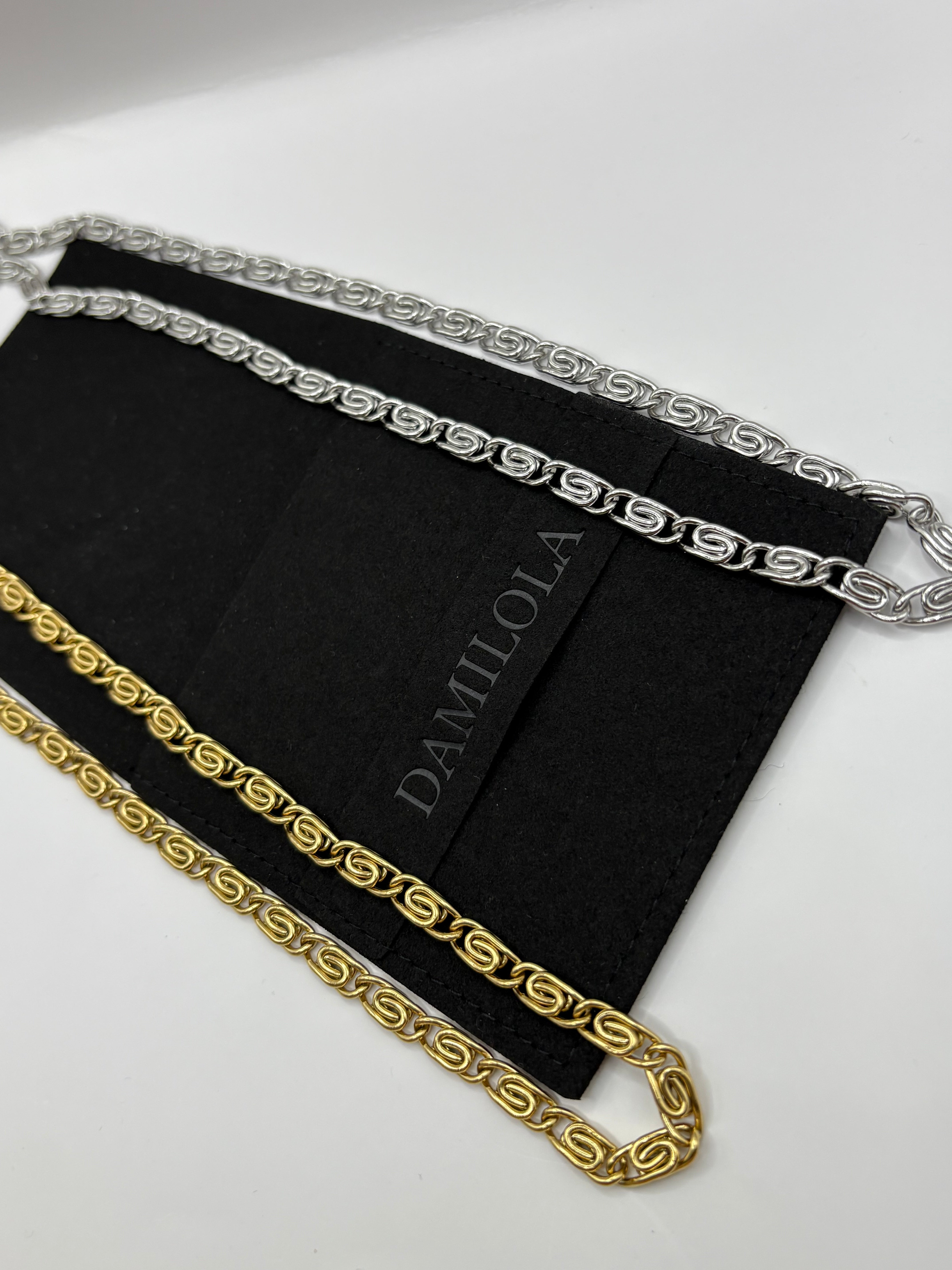 New ‘Interlocked’ Neck Chain - Silver/Gold