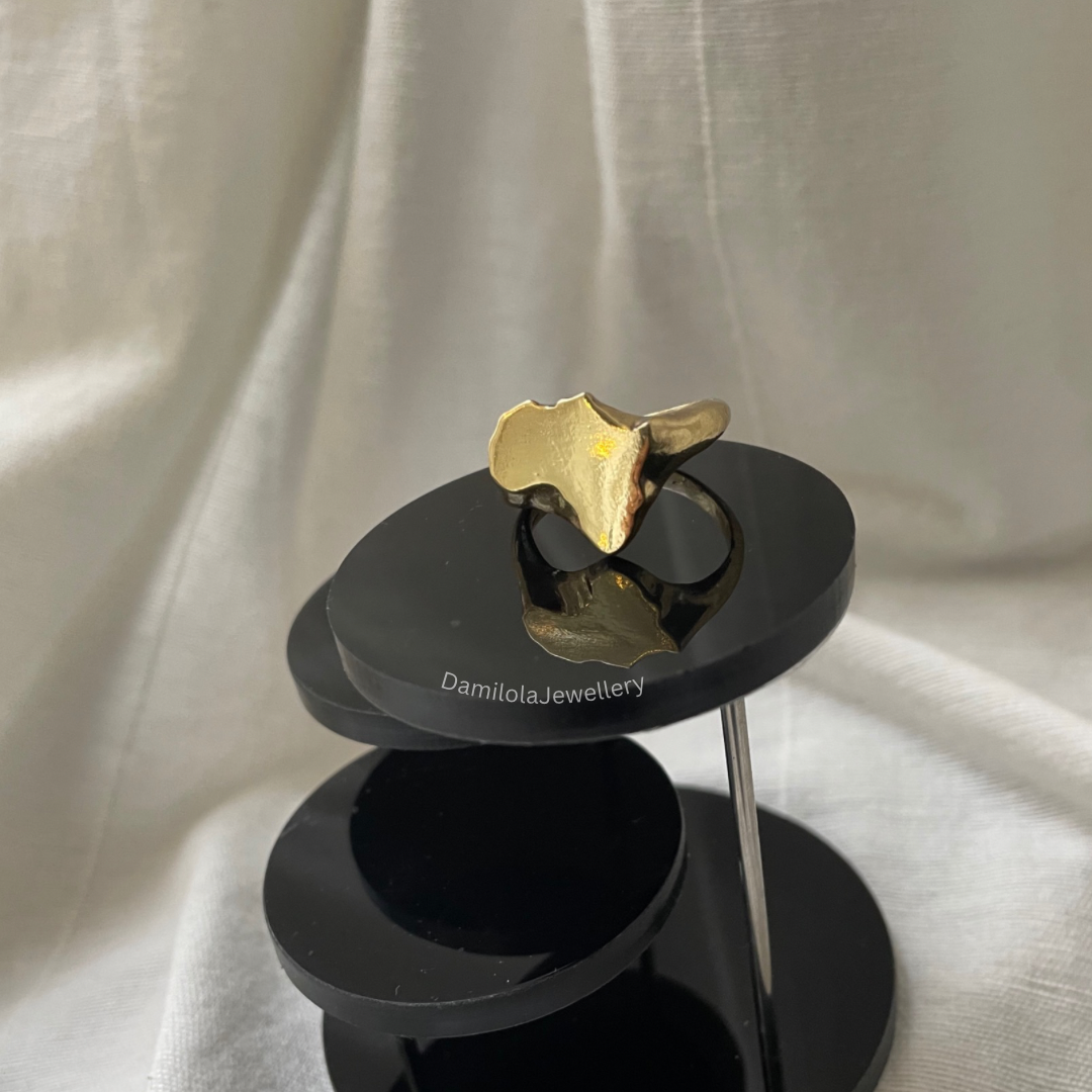 Africa Ring ‘Jaja’ - 9/14/22k Gold