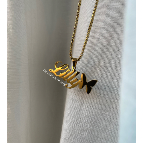 Custom Name ‘Latoya’ Necklace - With/Without Symbol
