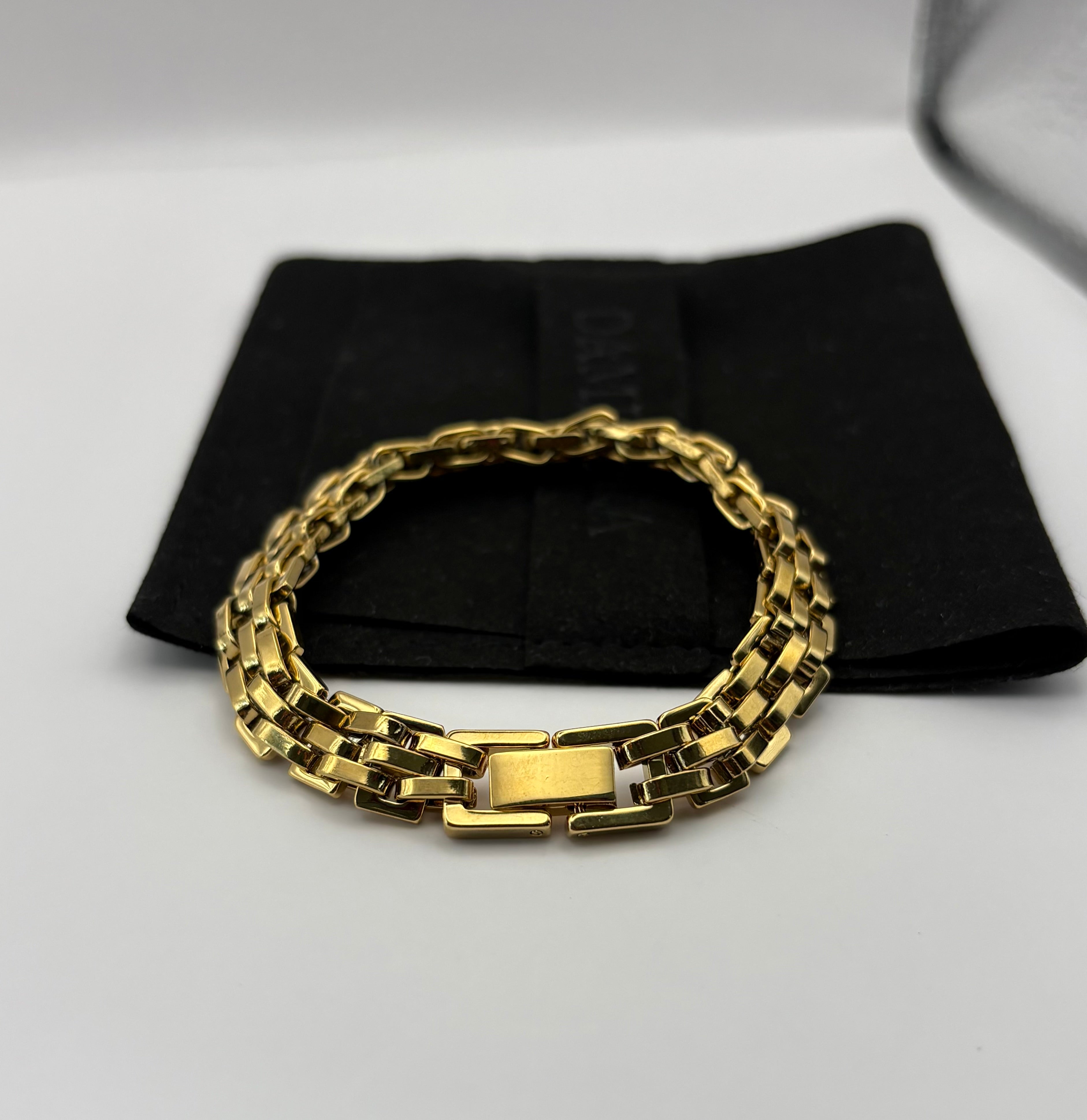 ‘Regal’ Watch Band Gold Bracelet