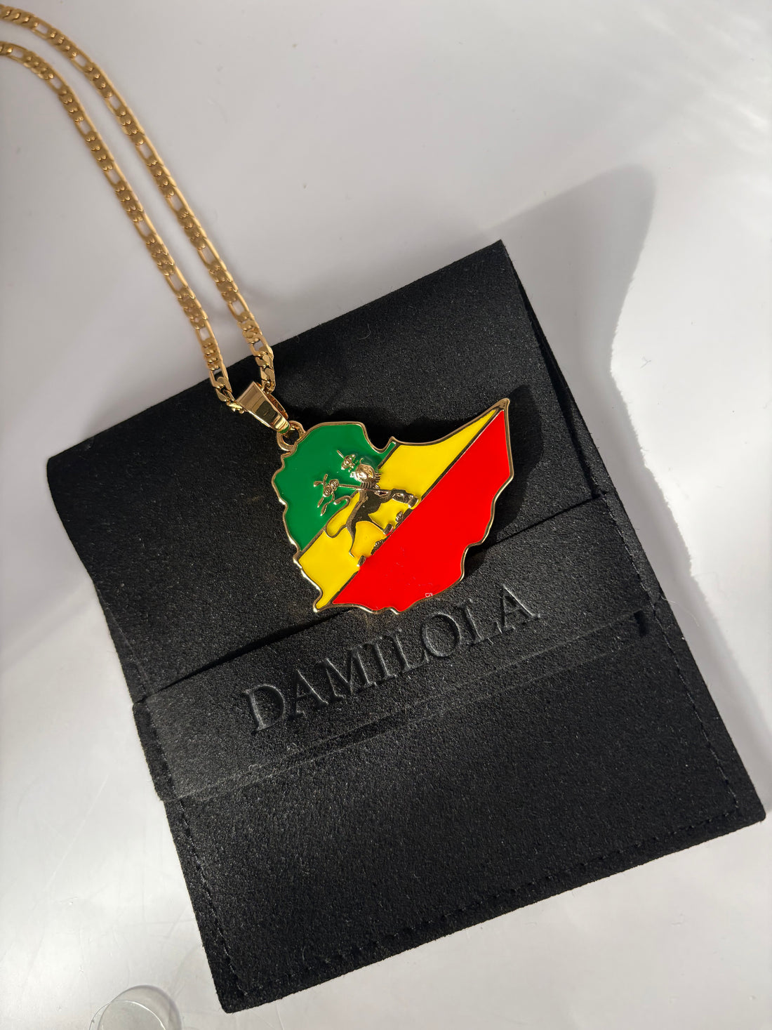 The Rasta Flag - Lion Of Judah Necklace