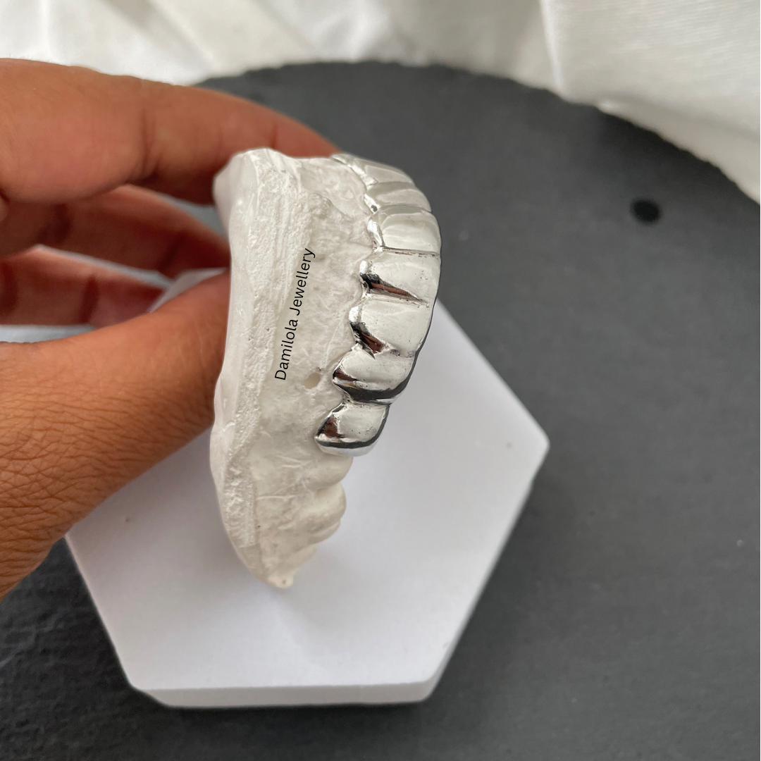 PURE Grillz 8 Bottom/Top Teeth - 925 Silver/Gold 9ct 14ct