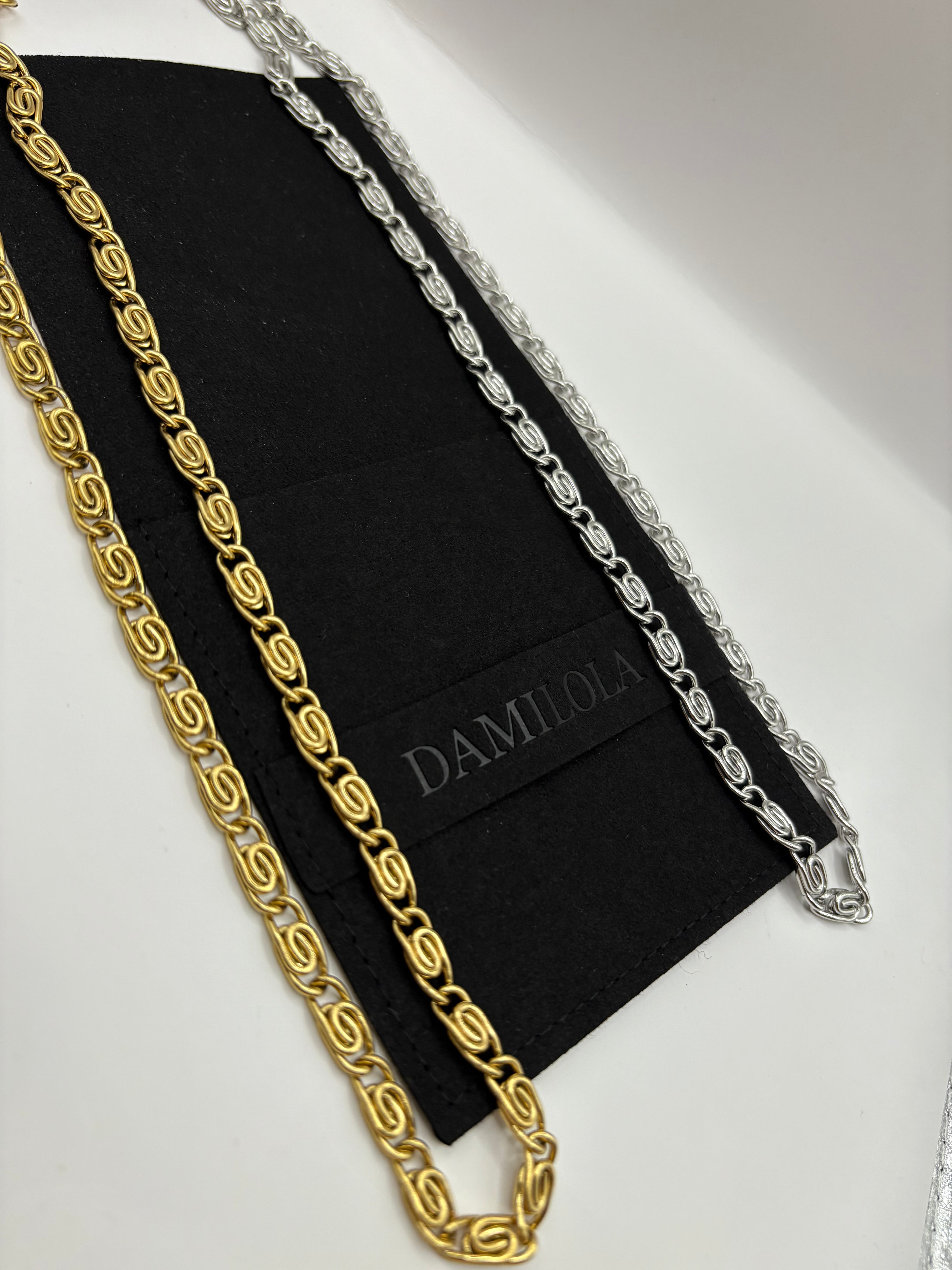 New ‘Interlocked’ Neck Chain - Silver/Gold