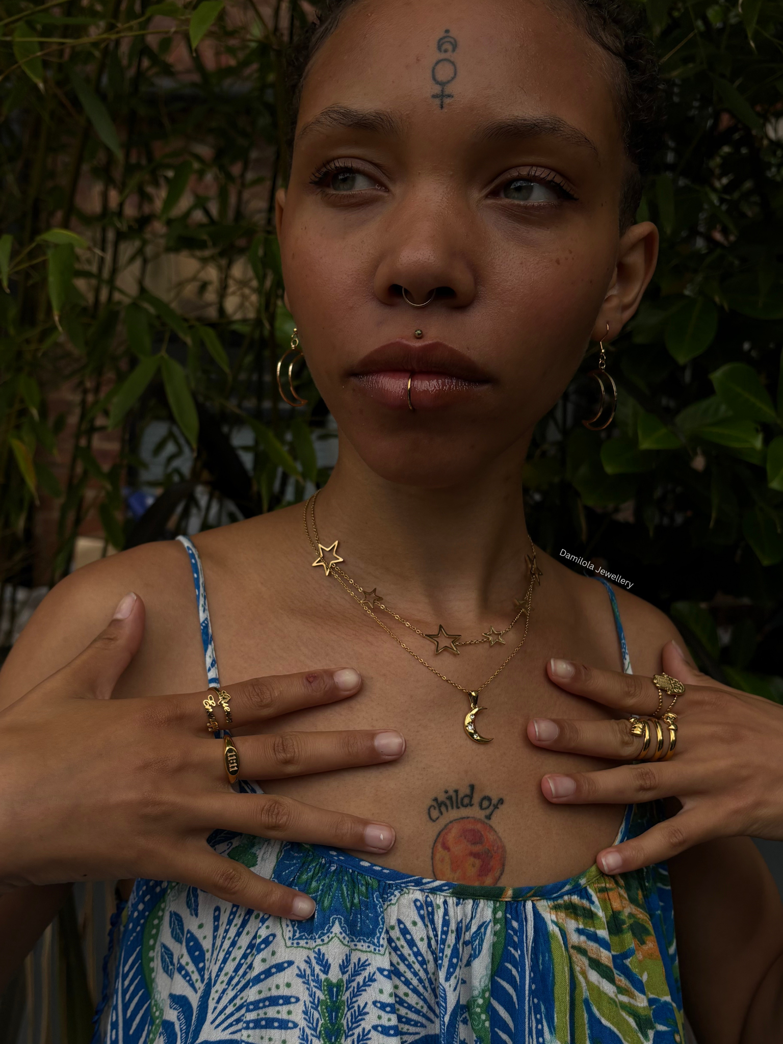 Starry ‘Zoraya’ Necklace - Gold/Silver