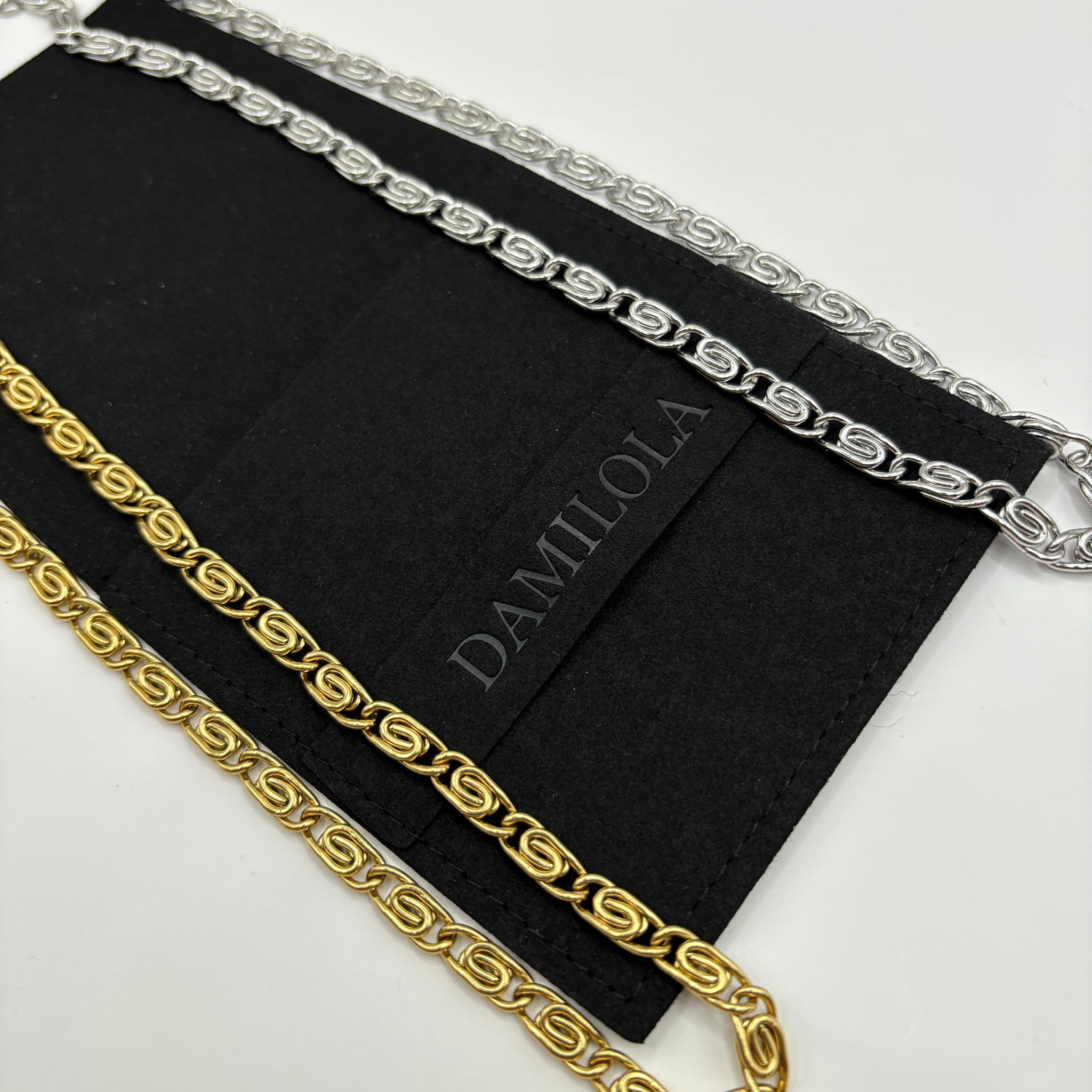 New ‘Interlocked’ Neck Chain - Silver/Gold