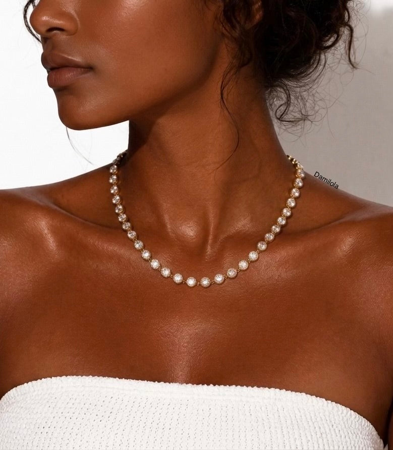 The Grace Necklace - Clear