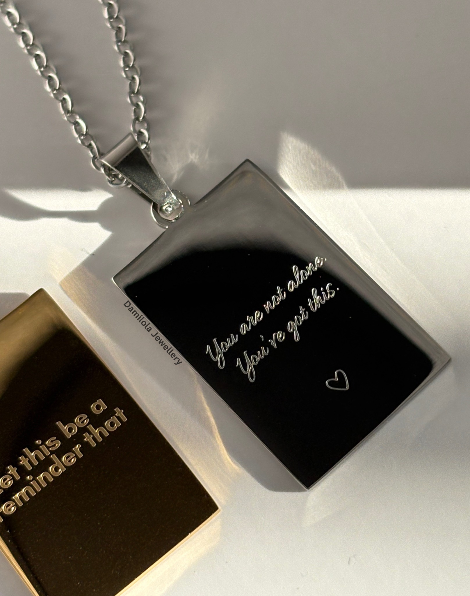 Uplifting comfort empower necklace pendant gift jewellery 
