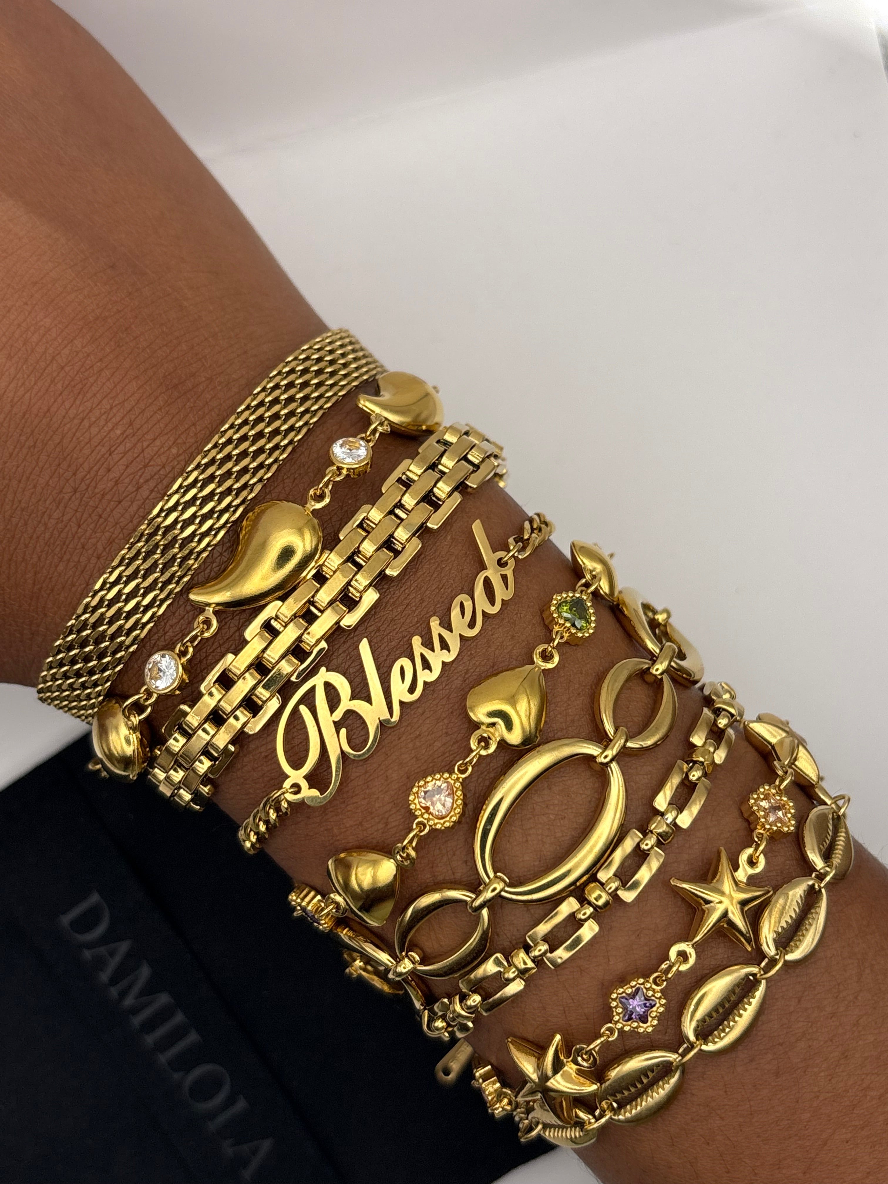 ‘Nia’ Gold Bracelet