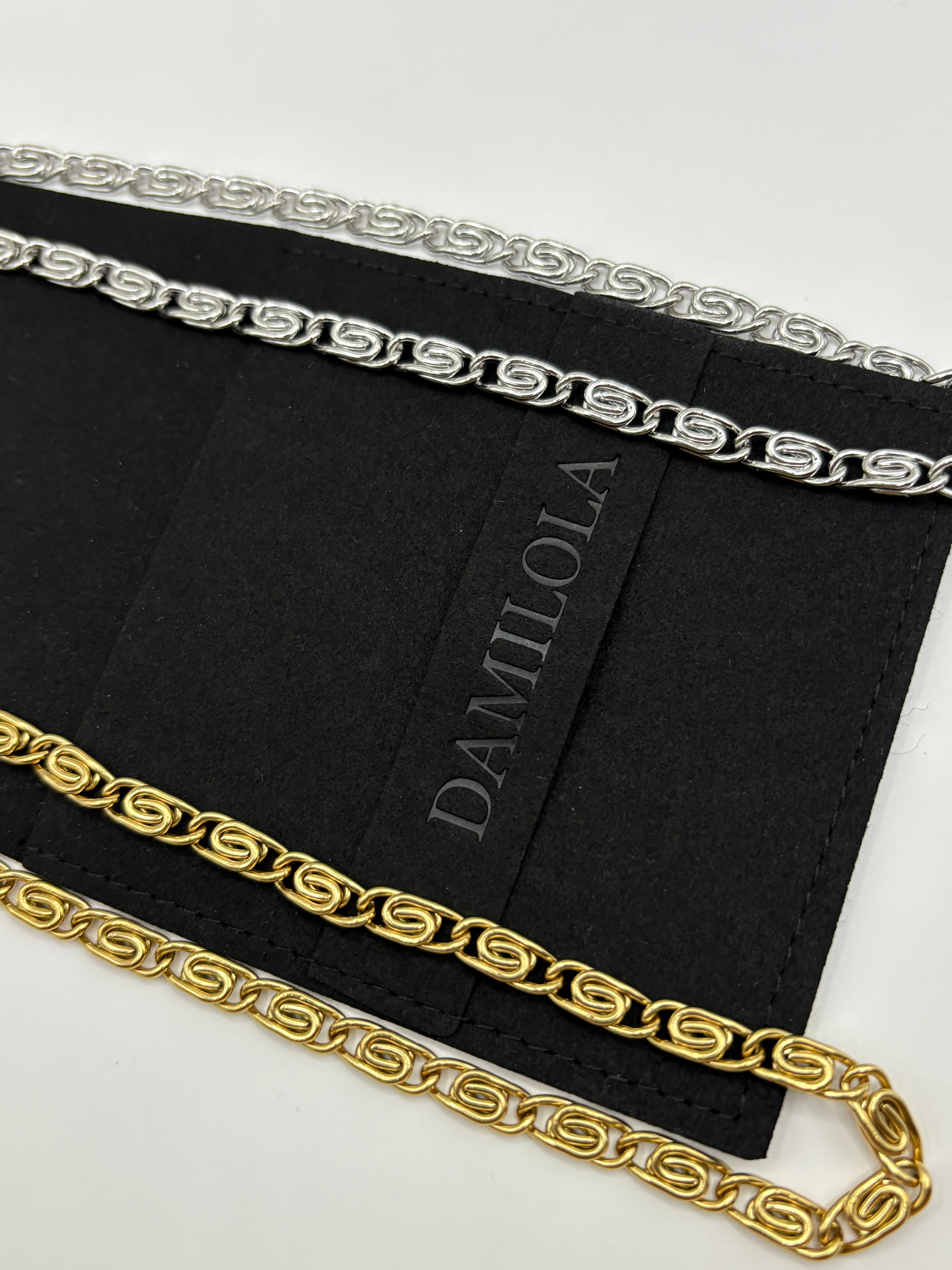 New ‘Interlocked’ Neck Chain - Silver/Gold