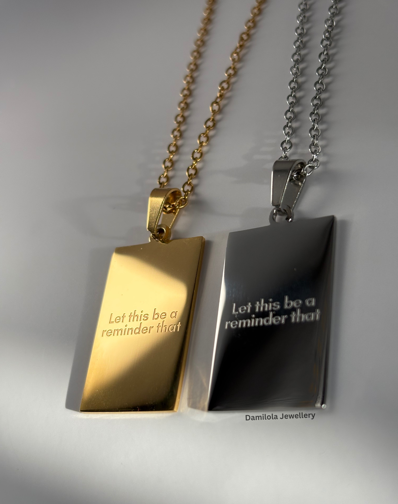 Uplifting comfort empower necklace pendant gift jewellery you’re not alone 