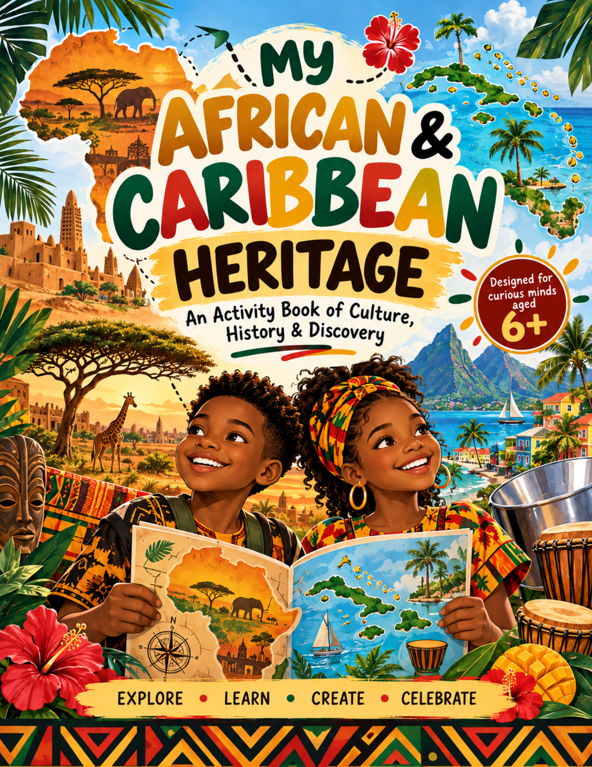 Heritage Explorers: Africa & the Caribbean Activity Book