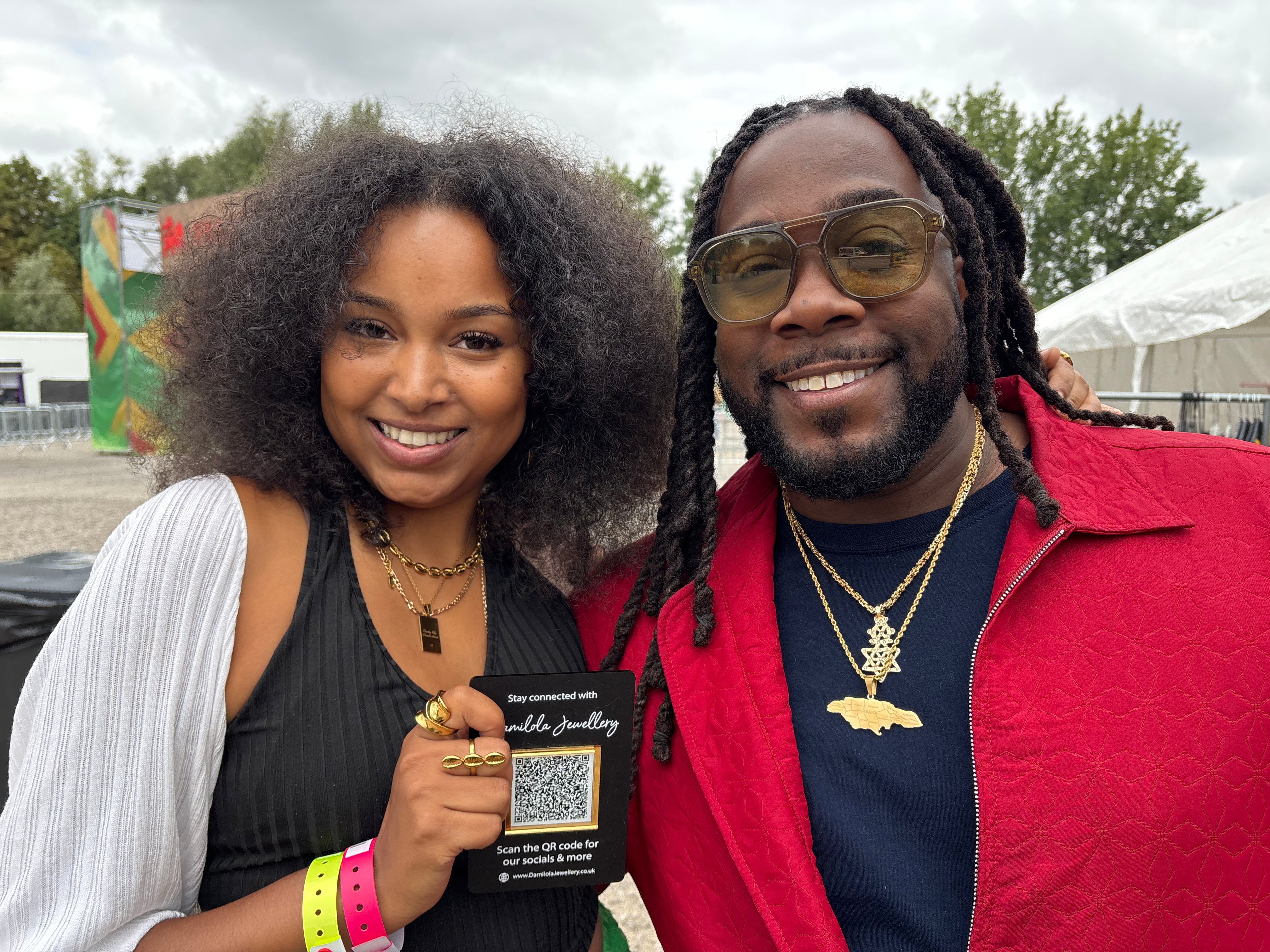 *NEW* Big Jamaica ‘14 Parish’ Engraved Map Necklace