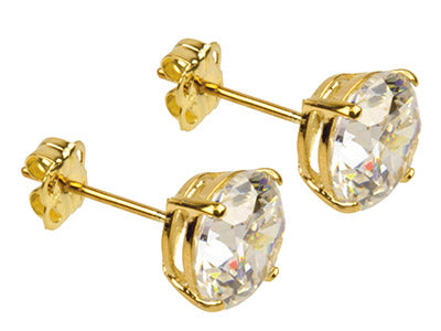9ct Stud Earrings Yellow Gold