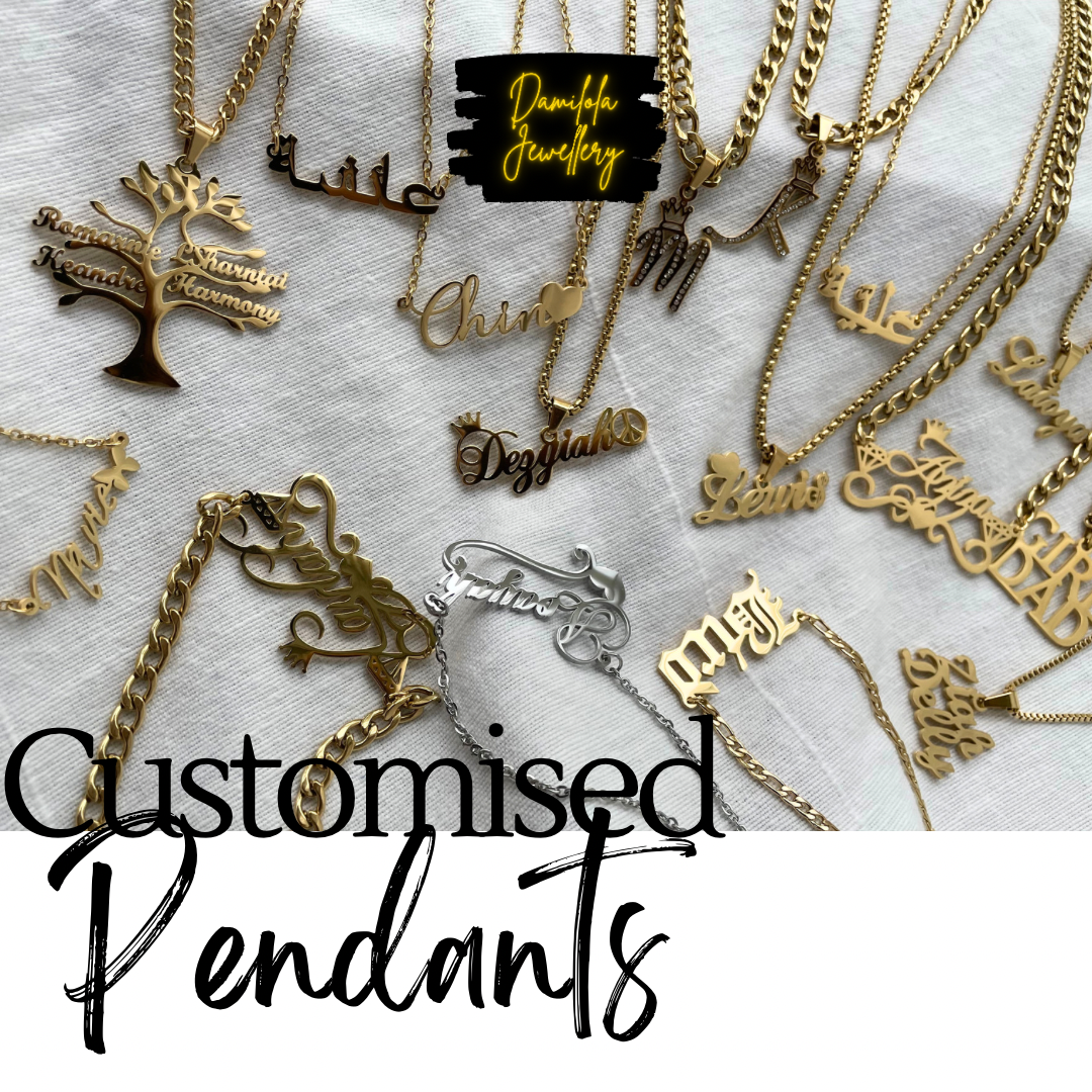 Create Your Own Custom Name Pendants