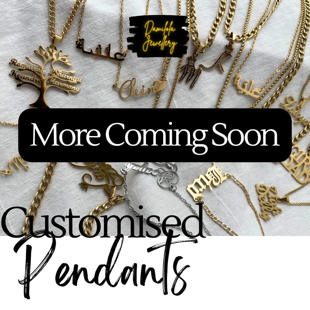 Create Your Own Custom Name Pendants