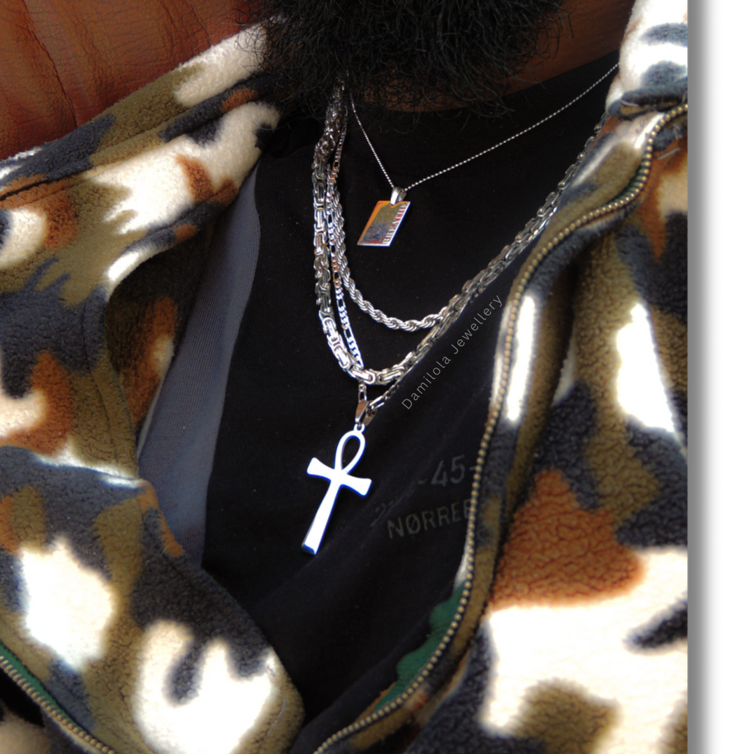 The Ankh (Big) - Gold/Silver