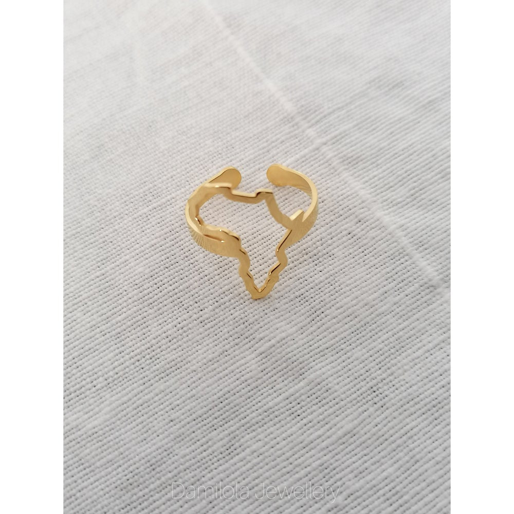 Africa ring Outline