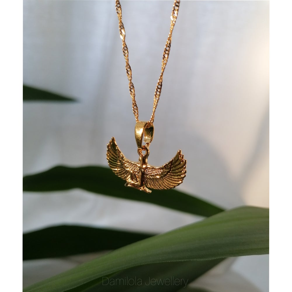 goddess isis ancient egypt necklase jewellery