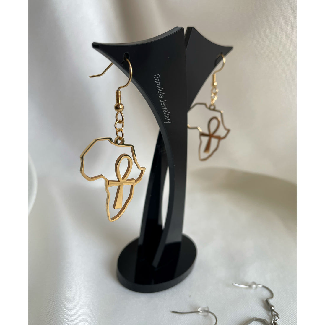 Ankh earrings africa