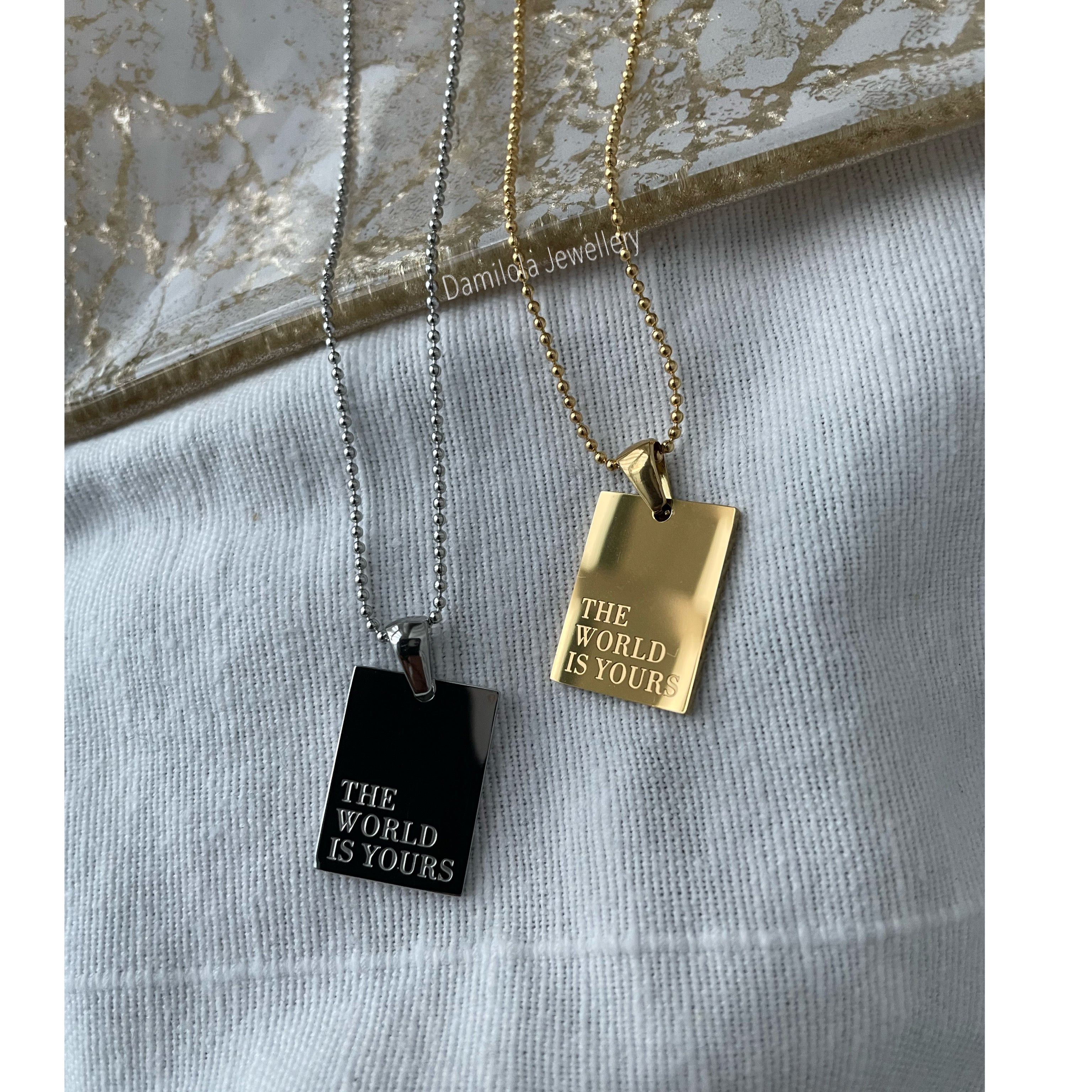 ‘The World Is Yours’ Necklace