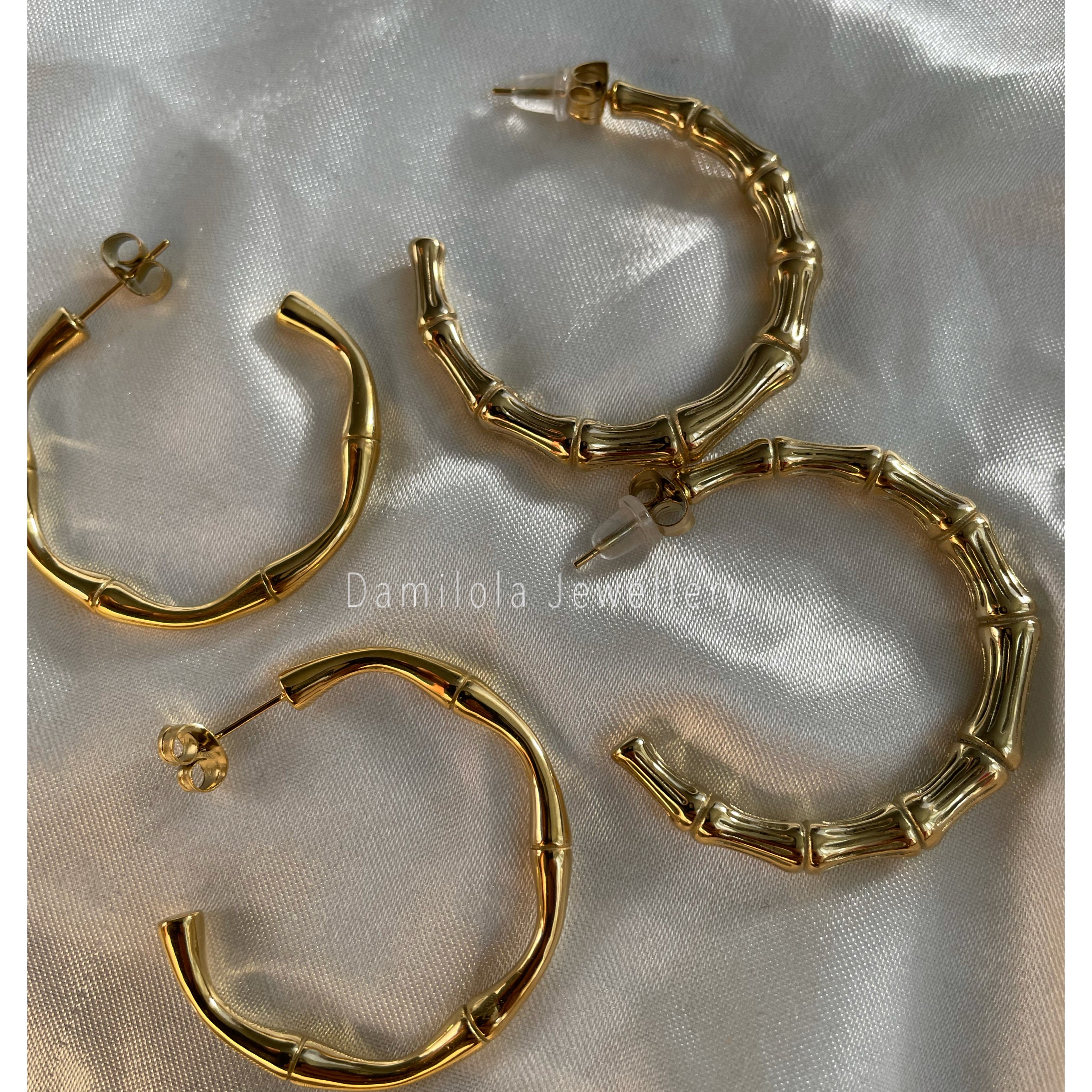 Classic Steel Bamboo Hoops