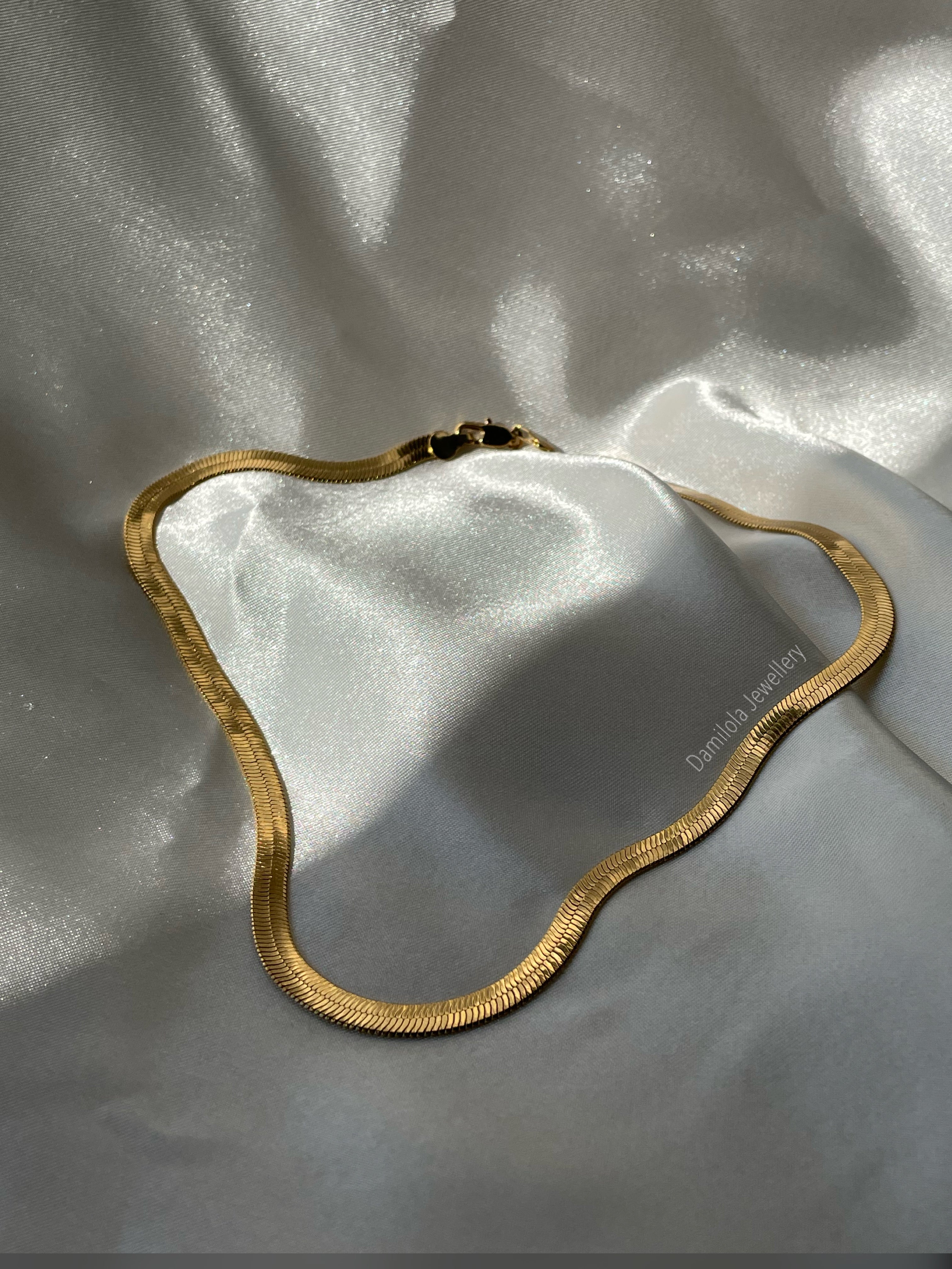Snake Herringbone Chain - Single