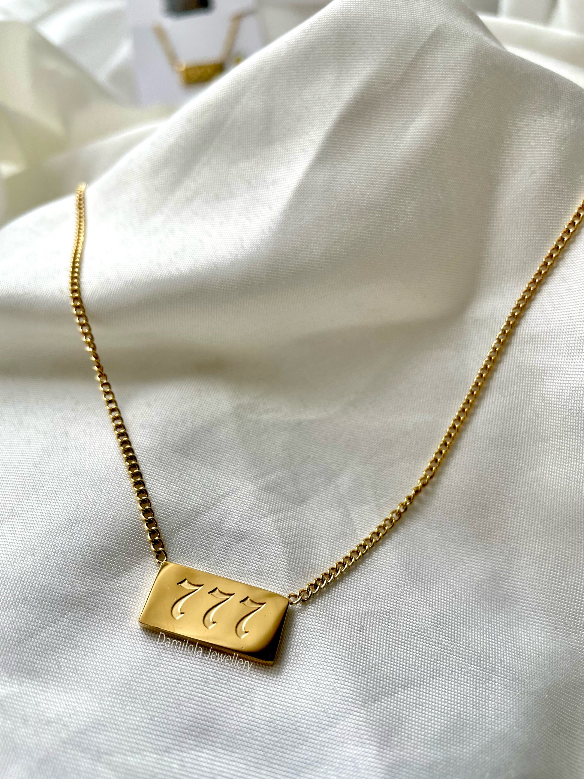 Angel Numbers Necklace