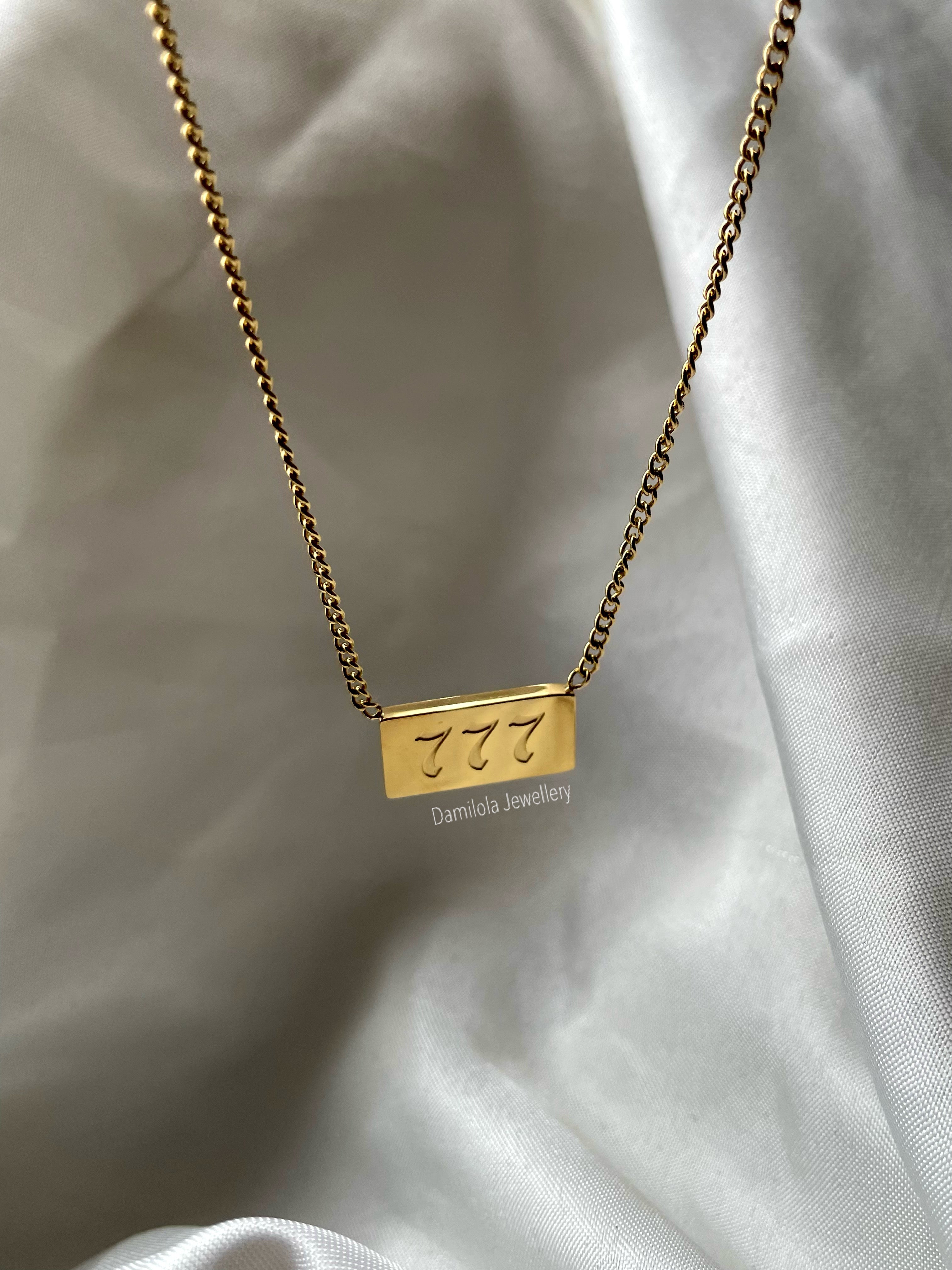 Angel Numbers Necklace