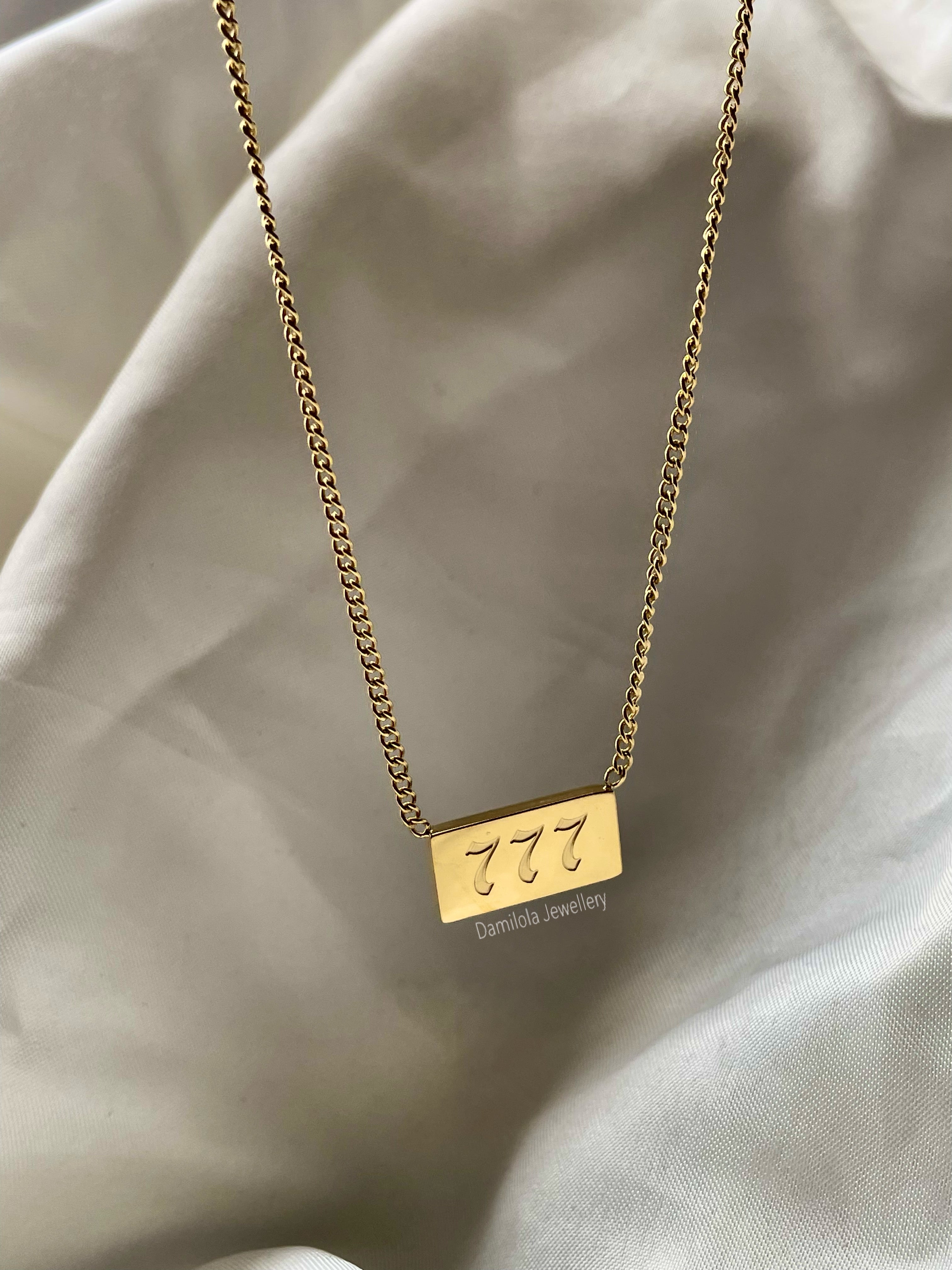 Angel Numbers Necklace